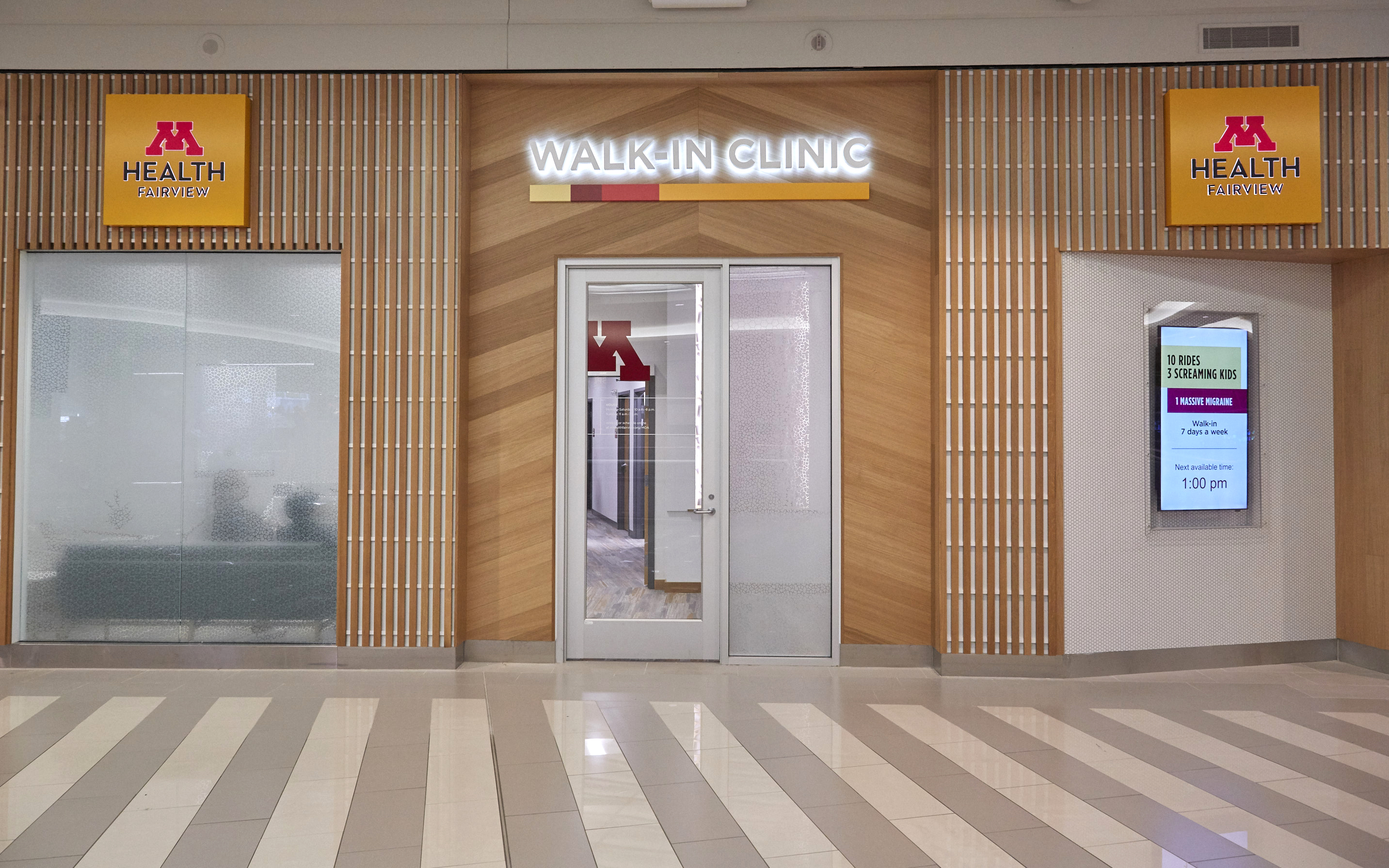 Mall Of America Walk In Clinic Now Open