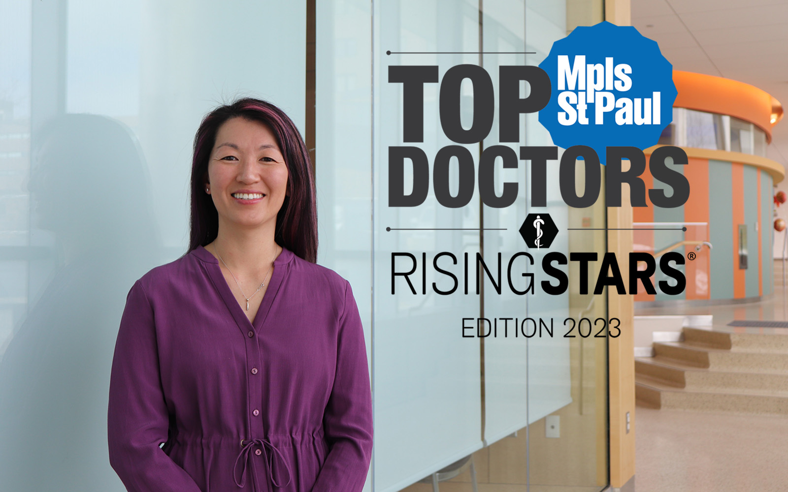 134 of our doctors named “Rising Stars,” shaping the future of care